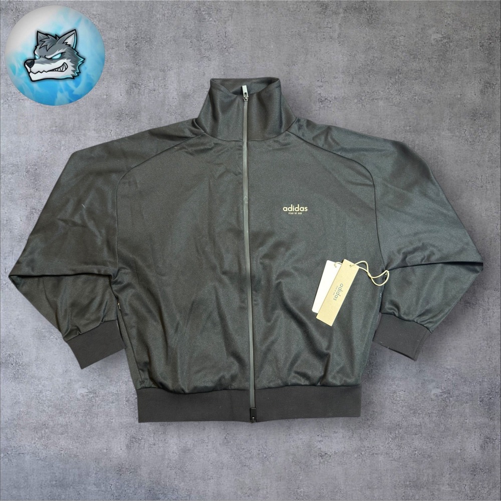 adidas x Fear of God Athletics Track Jacket Black Women's Medium IS8713